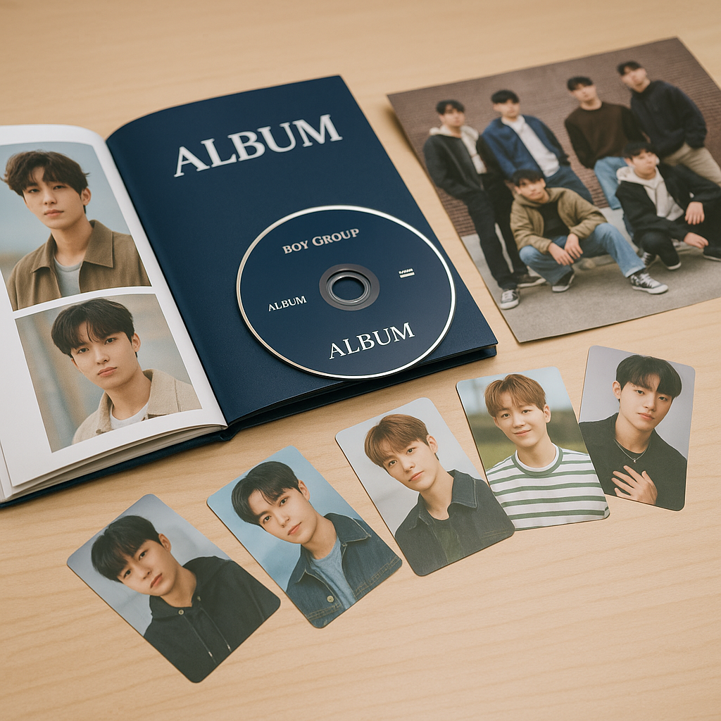 Hvordan album-releases fungerer i K-pop — preorder, versioner og photobook-varianter