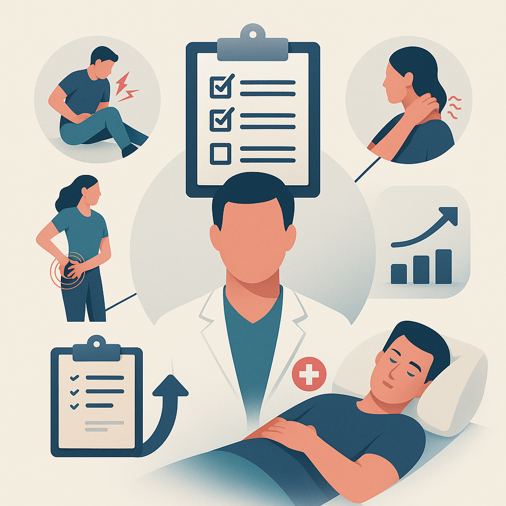 Akutte smerter: sådan vurderer du situationen og får den rigtige hjælp hurtigt