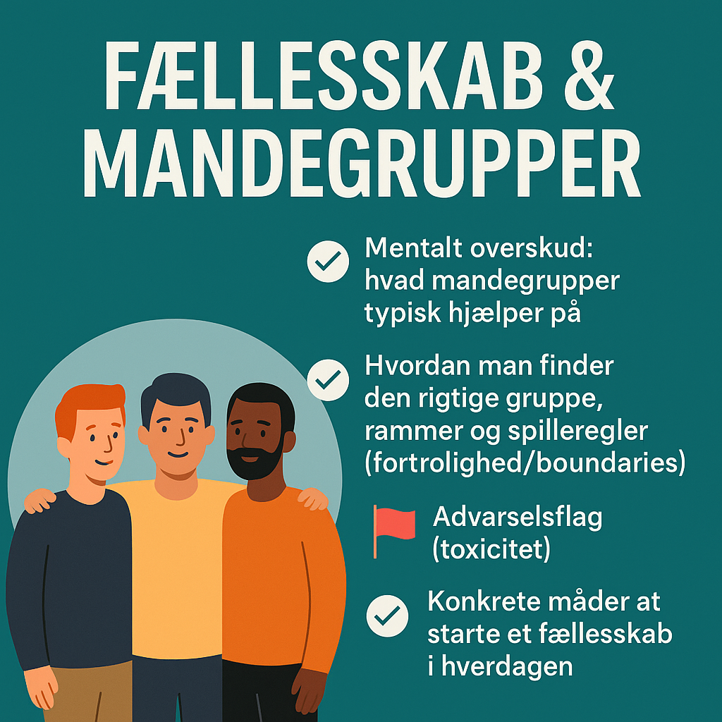 Mandegrupper og fællesskaber: hvorfor de virker (og hvornår de ikke gør)