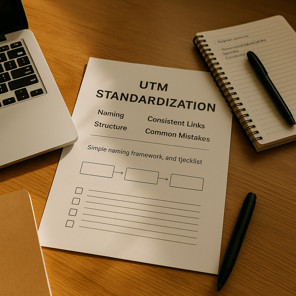 UTM tracking uden kaos: sådan får du rene data i GA4 og i dine rapporter