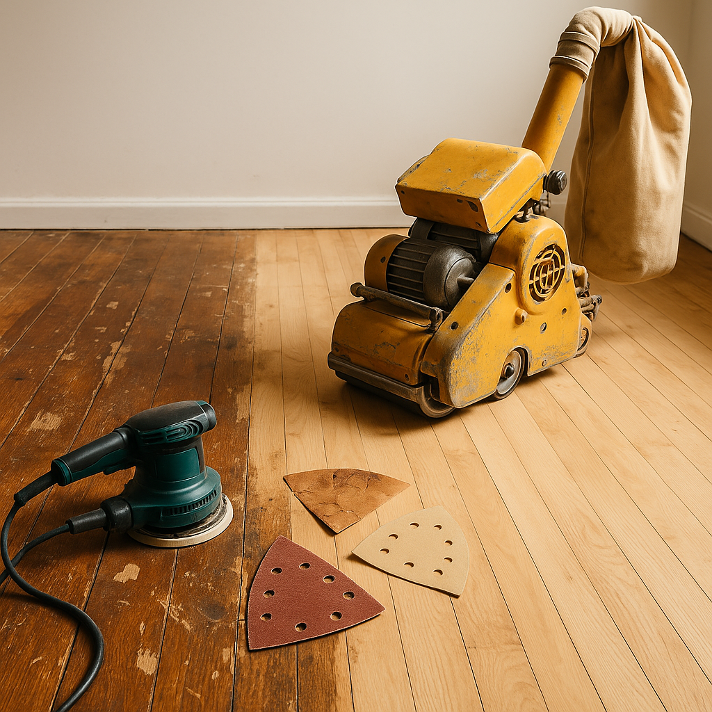 Gulvafslibning gør det selv: hvornår kan du klare det, og hvornår bør du få en fagmand?